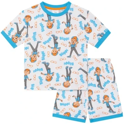 Afbeelding van Blippi Unisex 100% gekamd katoenen korte pyjama 5 6 Jaar: 116cm