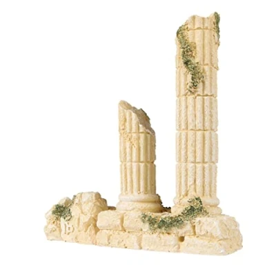 Afbeelding van Aqua Della Griekse Pilaar Aquarium Ornament 15.8x5.5x14.1 cm