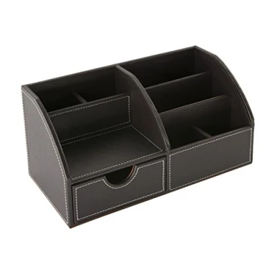 Afbeelding van OSCO Bruine bureau organizer van imitatieleer