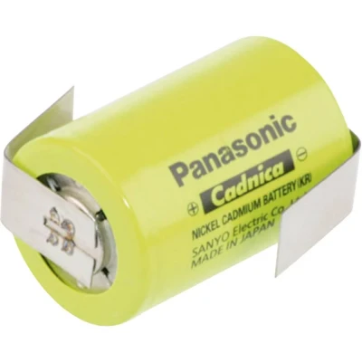 Afbeelding van Panasonic sub C ZLF Speciale oplaadbare batterij 4/5 Z soldeerlip NiCd 1.2 V 1200 mAh