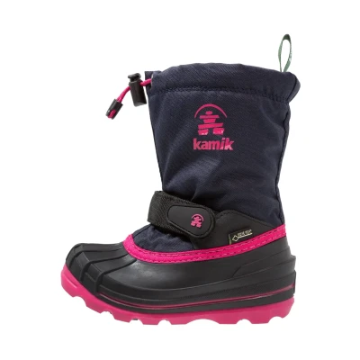 Afbeelding van Kamik Waterbug Snowboots voor kinderen, Maat: 33/34, Dark blue Kunststof/ textiel