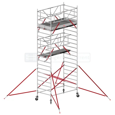 Afbeelding van Rolsteiger Altrex RS TOWER 52 SafeQuick L185xB135cm 7.20m werkhoogte Fiber Deck platformen