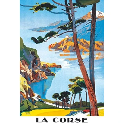 Afbeelding van Corsica Poster 50 x 70 cm