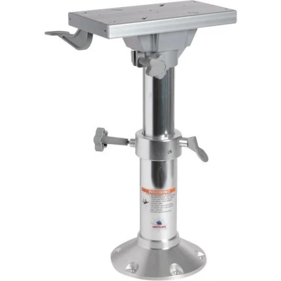 Afbeelding van Osculati aluminium verstelbare Stoelpoot met Slede 340 470mm