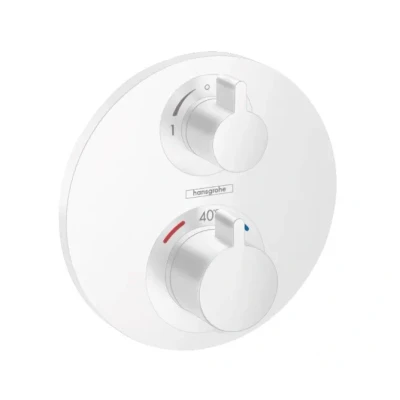 Afbeelding van Hansgrohe Ecostat S thermostaat afbouwdeel voor 2 functies Mat