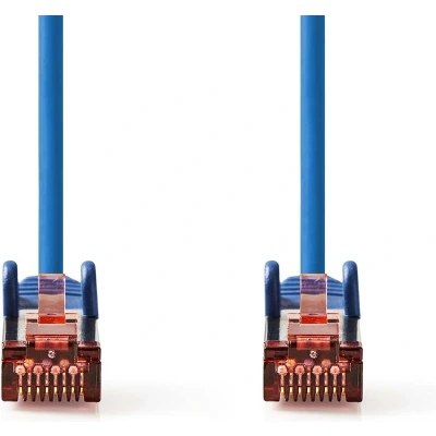 Afbeelding van Netwerkkabel Cat6 S/FTP 20 meter (100% koper, LSZH, Blauw)