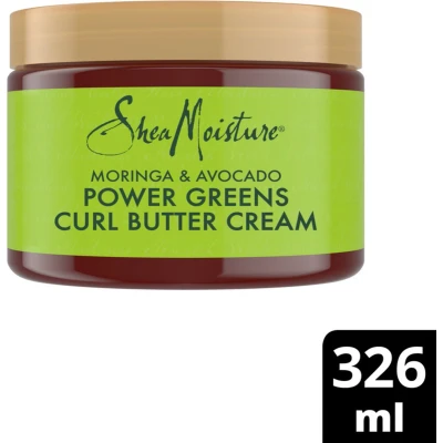 Afbeelding van 6x Shea Moisture Curl Butter Cream Power Greens 326 ml