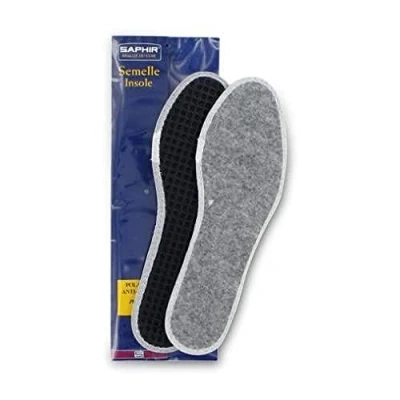 Afbeelding van Saphir Polaire winter inlegzolen van fleece maat 40 speciaal voor werkschoenen en wintersport met natte koude omstandigheden