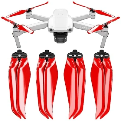 Afbeelding van Master Airscrew Stealth Propellers voor DJI Mavic Air 2 Rood, 4 stuks