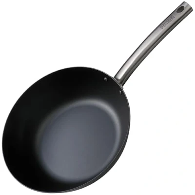 Afbeelding van Skottsberg Wok Carbon Steel 28 cm Plaatstaal
