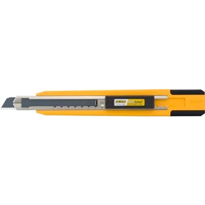 Afbeelding van Olfa Cutter PA 2 A, roestvrij staal, zwart en geel, 14,5 x 1,8 0,5 cm