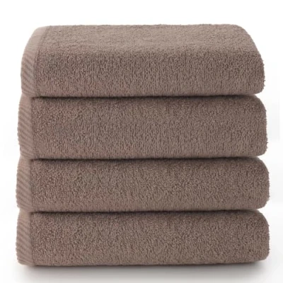 Afbeelding van Top Towel Plus badhanddoeken 4 gezichts of bidhanddoeken 30 x 50 cm 100% katoen Vison