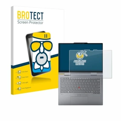 Afbeelding van BROTECT Screenprotector voor Lenovo ThinkPad X1 2 in 1 Gen 9 14&quot; Folie Beschermfolie Beschermglas matte