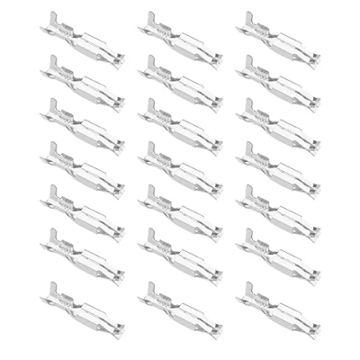 Afbeelding van Create idea 50 stuks auto ISO contacten Junior Timer Crimp Pins Bedrading Reparatie Terminals Connector Model 341432 10 voor 0,5 1,5 mm² kabel doorsnede