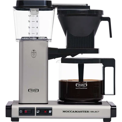 Afbeelding van Moccamaster Koffiezetapparaat KBG Select matt silver 1.25 liter