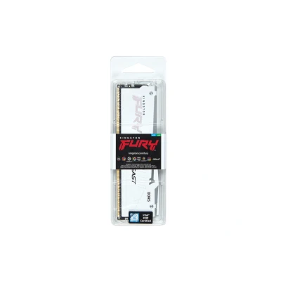 Afbeelding van Kingston DDR5 Fury Beast White RGB 1x32GB 6000