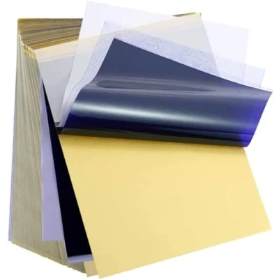 Afbeelding van Tattoo Transfer Papier Unihuby 20 stuks Stencil Thermisch 4 Lagen 8 1/2&quot; x 11&quot; DIY Tracing voor Kit Supplies (20 stuks)