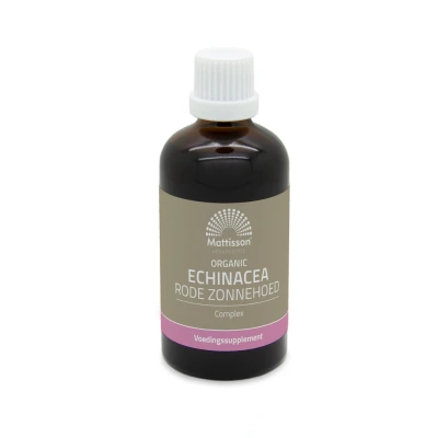 Afbeelding van Mattisson HealthStyle Biologisch Echinacea Rode Zonnehoed Complex Druppels 100ML