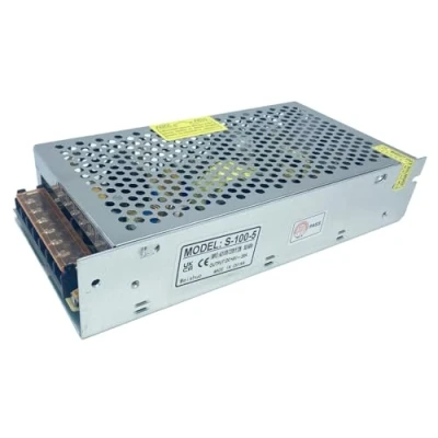 Afbeelding van LianShi Universele schakelvoeding, 5V 20A 100W, regelbare transformator, overstroombeveiliging, AC220V naar DC5V, voor industriële automatisering, led lamp 3D printer