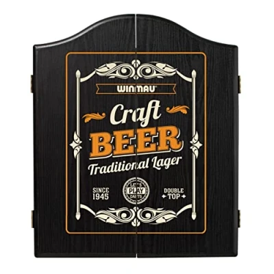 Afbeelding van WINMAU Beer Dartbord Kabinet