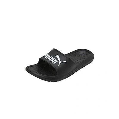 Afbeelding van Puma Uniseks Volwassen Divecat V2 Glijdende Sandalen, Black White, 43 EU