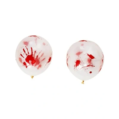 Afbeelding van Smiffys 52951 Bloody Ballonnen, 30cm, 8Pk, Unisex Volwassene, Helder &amp; Rood, One Size