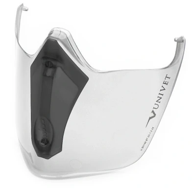 Afbeelding van Univet, Accessoires voor werkveiligheid, Vizier 6X3 polycarbonaat transparant/zwart EN 166, 170 (Gehoorbescherming vervangende pads)
