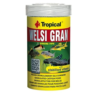 Afbeelding van Tropical Welsi Granulaat voor bodemetende siervissen, verpakking van 2 stuks (2 x 100 ml)