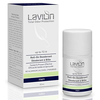 Afbeelding van LAVILIN Roller Deodorant voor Mannen Tot 72 uur langdurige bescherming Alcoholvrij, Parabenenvrij en Aluminiumvrij