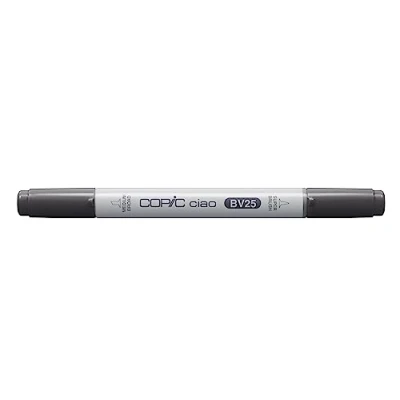 Afbeelding van COPIC Ciao Marker Type BV 25, Grijsachtig Violet, veelzijdige layout marker, op alcoholbasis, met een medium breedte en penseelpunt