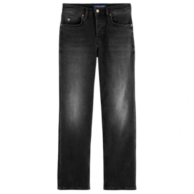 Afbeelding van Scotch &amp; Soda CORE THE SKY Straight leg jeans, Dames, Maat: 28x32, Black night