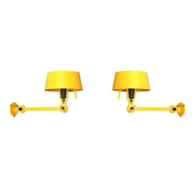 Afbeelding van Tonone Bolt Bed Underfit wandlamp install set van 2 Sunny Yellow