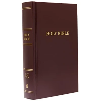 Afbeelding van KJV, Pew Bible, Hardcover, Burgundy, Red Letter, Comfort Print: Holy King James Version