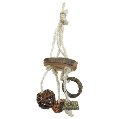 Afbeelding van Jr Farm Snack Mobile Natuurlijk Speelgoed 6 x 14 23.1 cm 100 g