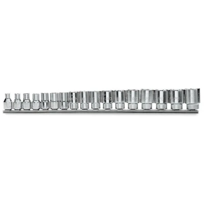 Afbeelding van Beta 17 delige set dopsleutels zeskant (art. 910A) 910A/SB17 009100030