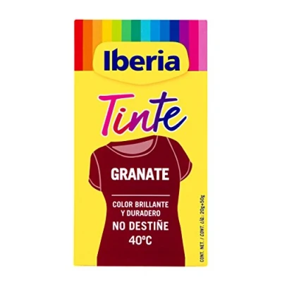 Afbeelding van Iberia Granaatrood voor kleding, 40 C