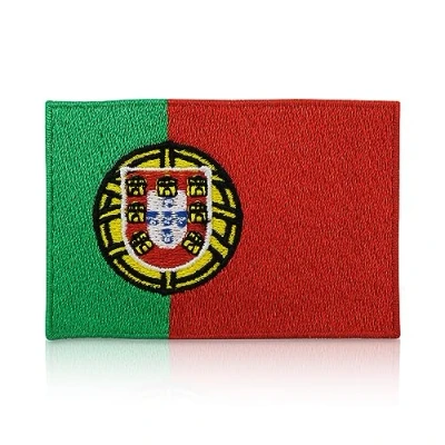 Afbeelding van Portugese vlagpatch om op te strijken 7,5 x 5 cm vlagpatches vlag strijkplaatje applicatie patch strijkpatches Finally Home