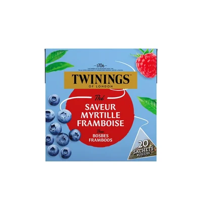 Afbeelding van Twinings Bosbes framboos 20 zakjes