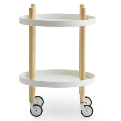 Afbeelding van Normann Copenhagen Block Trolley 45 Wit