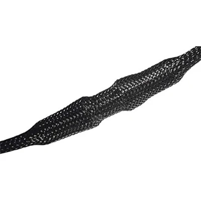 Afbeelding van HellermannTyton 170 10600 HEGP06 PET BK Gevlochten slang Zwart Polyester 4 tot 11 mm 100 m