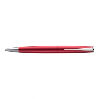Afbeelding van Lamy studio pianored balpen universele in elegante behuizing van roestvrij staal met propellervormige clip incl. grote vulling M 16 steekbreedte zwart