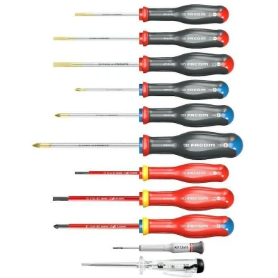 Afbeelding van Facom Schroevendraaierset Protwist 11 Delig AT.11PB