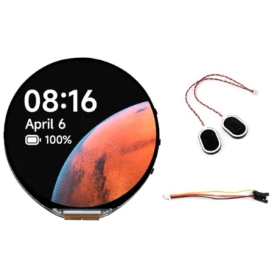 Afbeelding van Waveshare ESP32 S3 1,8 inch Ronde Display Development Board, 360 x Pixels 262K kleuren LCD scherm met S3, ondersteunt WiFi &amp; Bluetooth, 32 bit LX7 Dual core processor