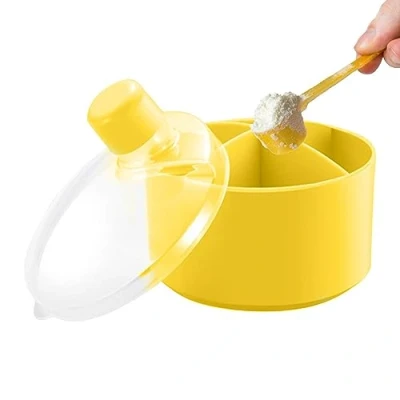 Afbeelding van Melkpoeder Dispenser Luchtdichte Snack Opbergdoos voor Formule,Draagbare Opslag Voedsel Snacks Melkpoeder, Fruit Qihuyi