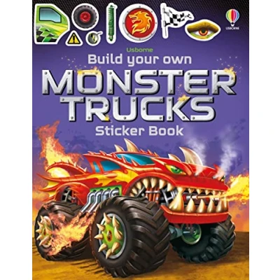 Afbeelding van Build Your Own Monster Trucks Sticker Book