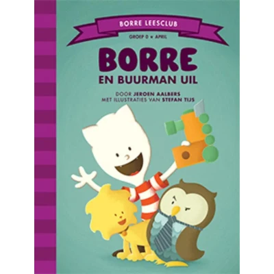 Afbeelding van Borre en buurman uil (Hardback)