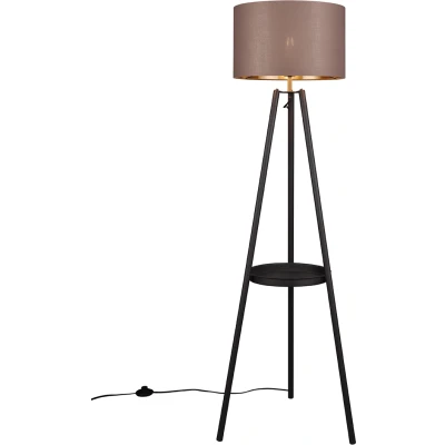 Afbeelding van REALITY COLETTE Vloerlamp Zwart mat excl. 1x E27 60W