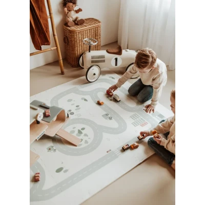 Afbeelding van Play&amp;go 2 in 1 foam speelmat eevaa road 180x120 cm
