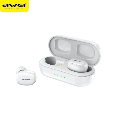 Afbeelding van Awei T13 Pro In ear headset Low Latency Earbuds Wit TWS Bluetooth 5.1 Ergonomic design IPX6