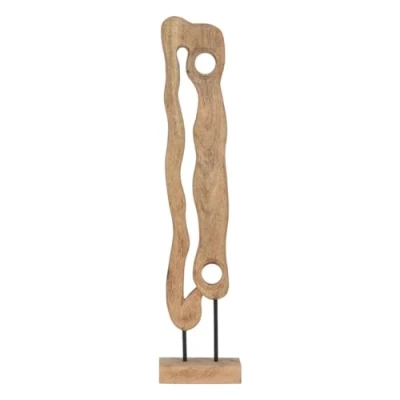 Afbeelding van Decoratieve figuren Natuurlijk Abstract 15 x 9 68,5 cm